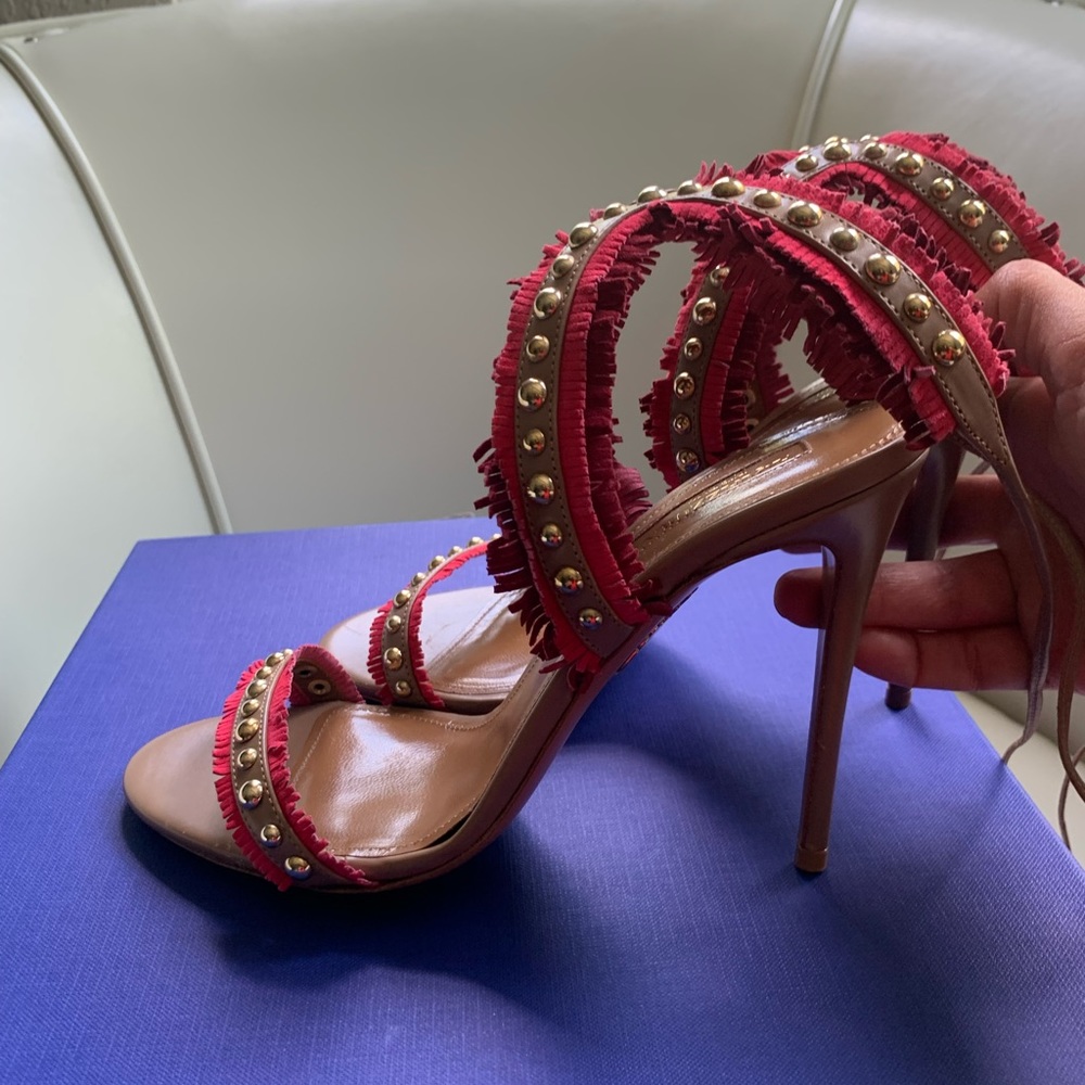 Aquazzura Firenze Latin lover sandal 37 EUR